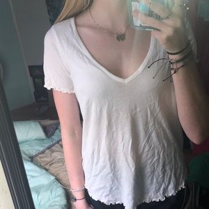 American Eagle shirt, size S, white